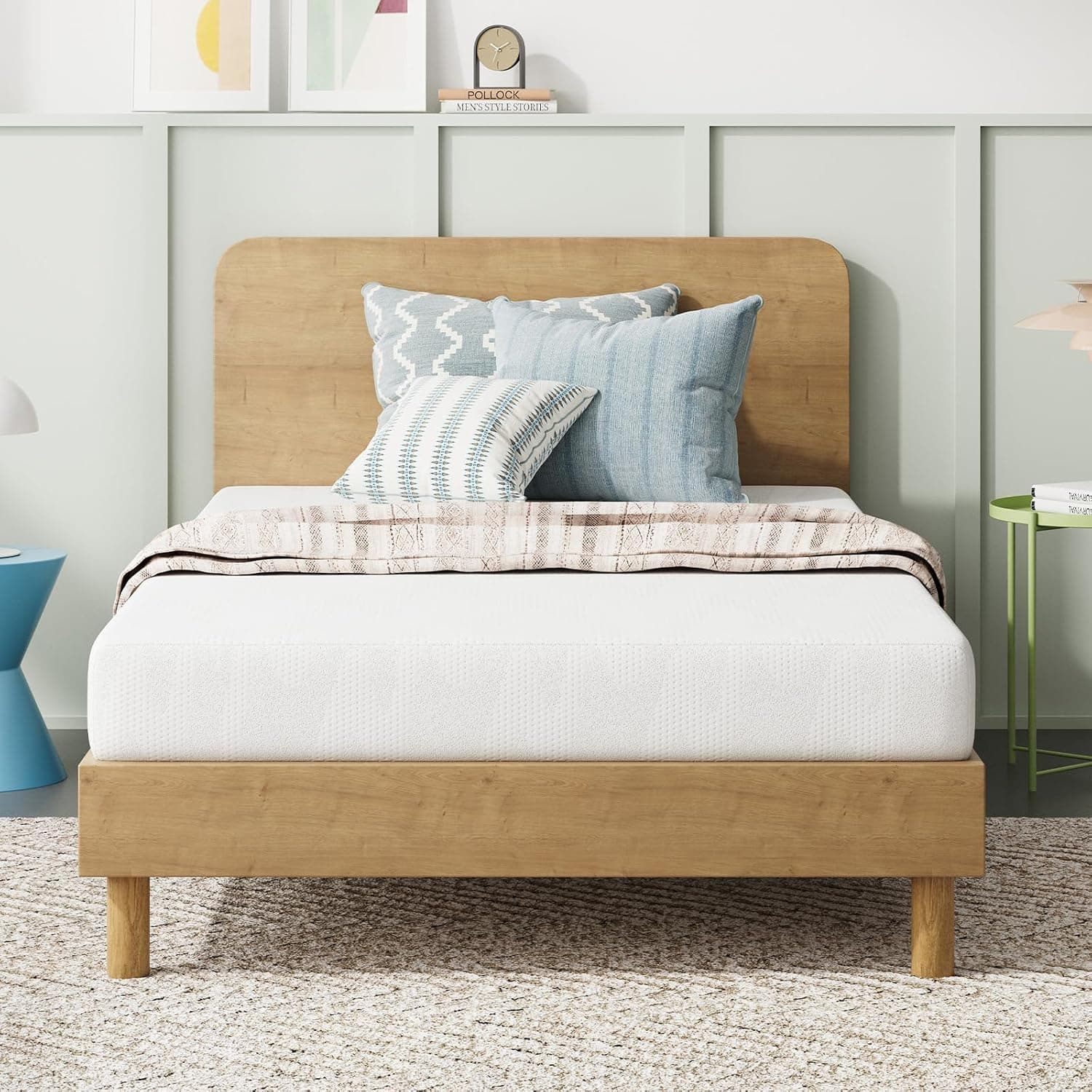 Listing image for Novilla Twin Mattress, 6 Inch Gel Memory Foam